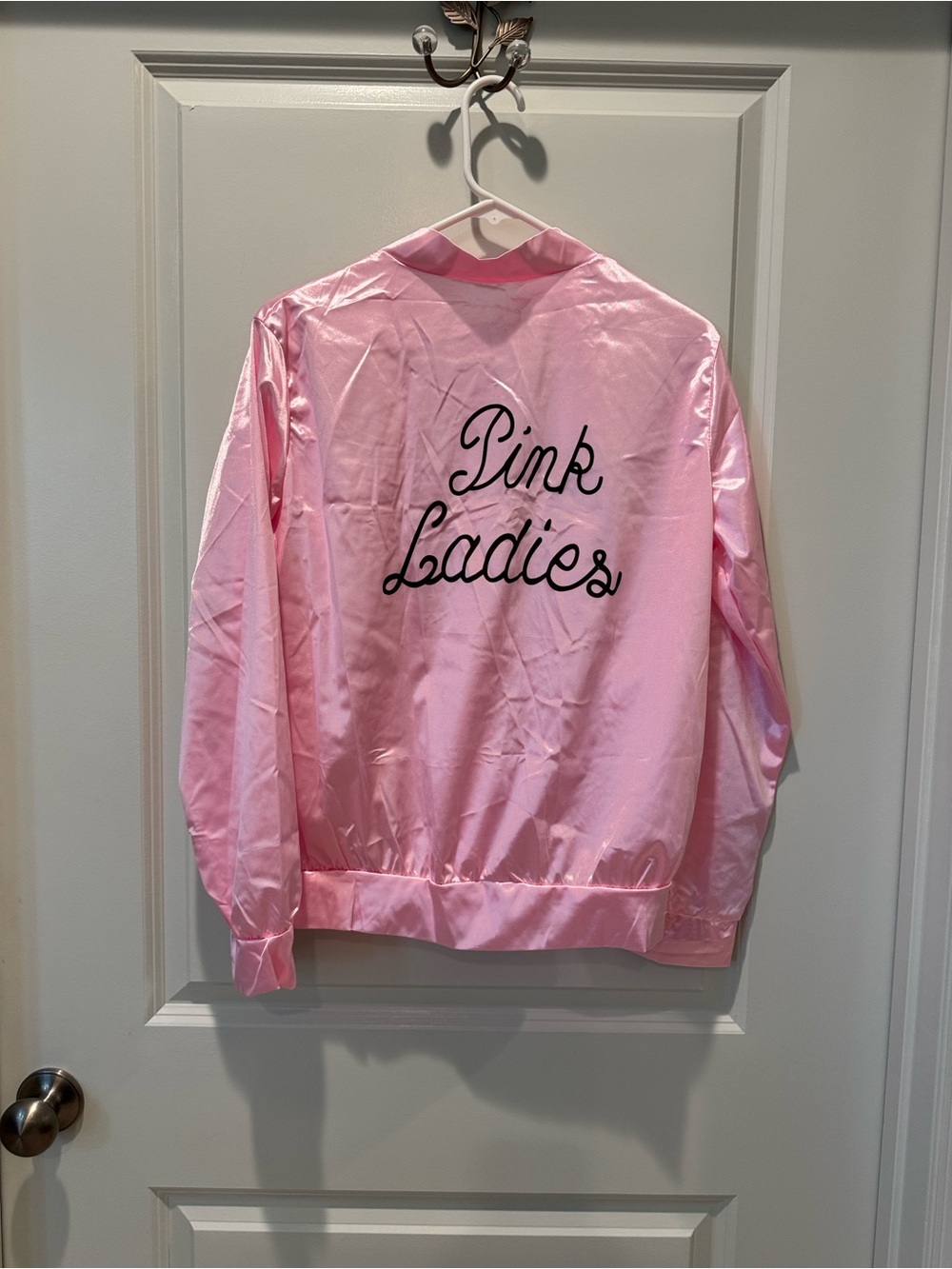 Pink Ladies Pink Satin Jacket (costume)